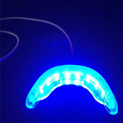 Przenośne urządzenie wybielające zęby, USB, LED, niebieskie światło