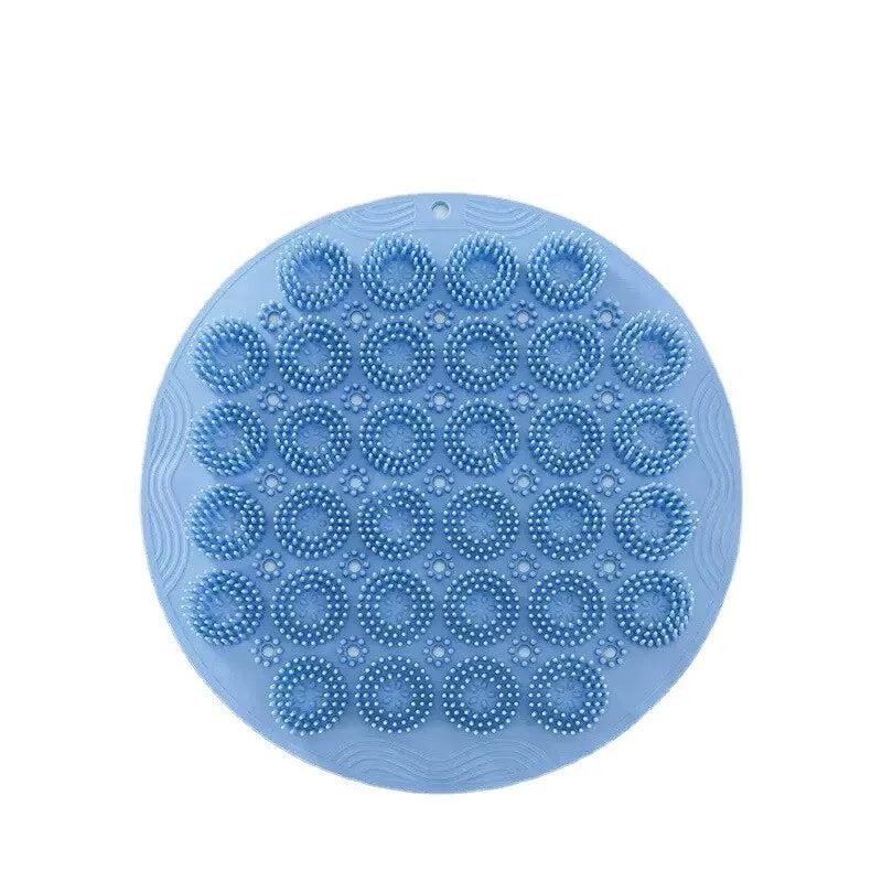 Silikonowa szczoteczka do masażu pleców, masażer stóp